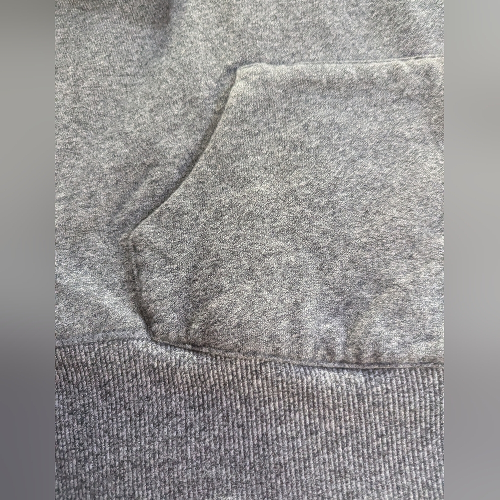 Calvin Klein Men's Medium Gray Long Sleeve Cowl‎ Neck Sweatshirt with Pocket - Picture 2 of 7